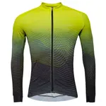 Klimatex ZAK Pánsky cyklistický dres s dlhým rukávom, zelená, veľkosť