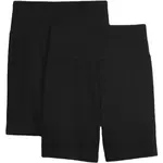 GAP BIKE SHORT 2 PACK Dámské kraťasy, černá, velikost