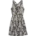 GAP OPEN CROSSBACK Dívčí šaty, černá, velikost