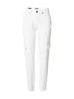 Urban Classics Rifľové kapsáče  biely denim