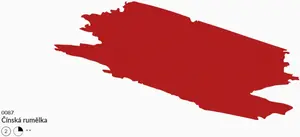 Olejová barva Umton 60ml – 0087 Čínská rumělka