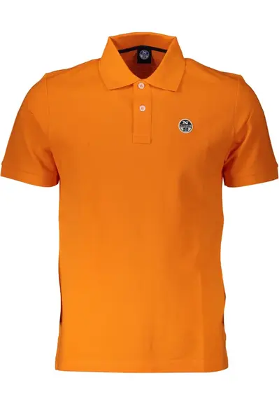 NORTH SAILS POLO SHORT SLEEVE MAN ORANGE