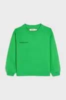 Mikina Pangaia KIDS' 365 MIDWEIGHT SWEATSHIRT zelená barva, 10000279