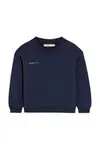 Mikina Pangaia KIDS' 365 MIDWEIGHT SWEATSHIRT tmavomodrá barva, 10000279