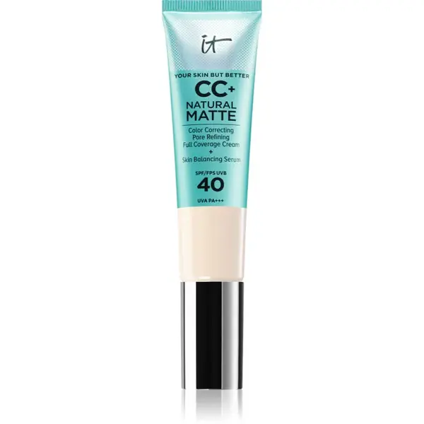 IT Cosmetics Your Skin But Better CC+ Natural Matte CC krém pro matný vzhled SPF 40 Fair Ivory 32 ml