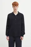 Vlněný kardigan Norse Projects Nicolai Merino Cotton Milano Jacket