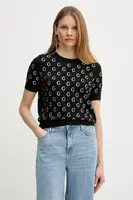 Tričko Guess JASMINE dámské, černá barva, W5GR05 Z3D60