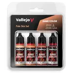 Sada modelářských barev Vallejo 4x18ml – Pale Skin Set