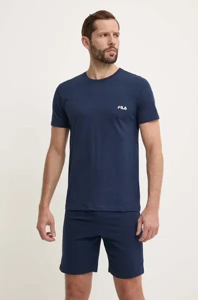 Fila Dvoudílné pyžamo pánské bavlněné