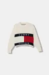 Tommy Hilfiger Dětský bavlněný svetr Tommy Hilfiger
