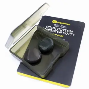Ridgemonkey plastické olovo rock bottom tungsten putty camo duo