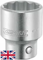 Hlavice 3/4" 12hranná palcová (různé velikosti) - Tona Expert Velikost: 2 "