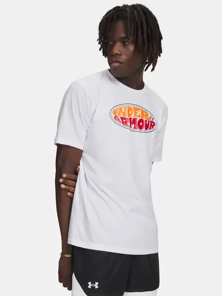 Pánské triko Under Armour UA M OVAL WM SS