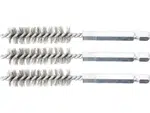 BGS technic Sada kartáčů na vrtačku, 8 mm, 6hranné 1/4", ocelové, 3 ks - BGS 3078-8-S Velikost: 12 mm
