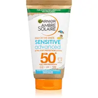 Garnier Ambre Solaire Sensitive Advanced dětský ochranný krém SPF 50+ 50 ml
