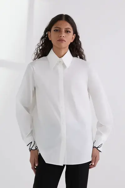 Bavlněná košile Karl Lagerfeld