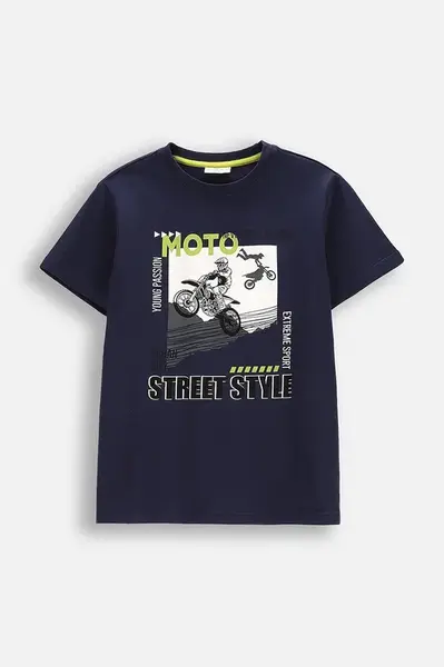 Dětské bavlněné tričko Coccodrillo