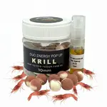 Method feeder fans pop up duo energy 10 mm 50 ml + sprej esence 2 ml - krill