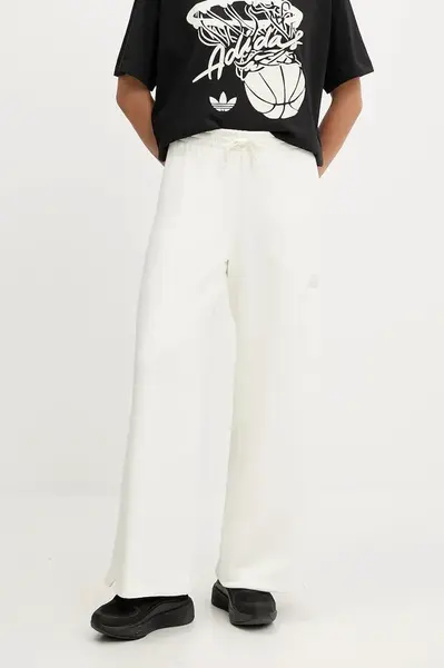 Tepláky adidas All SZN dámské, béžová barva, JV7251