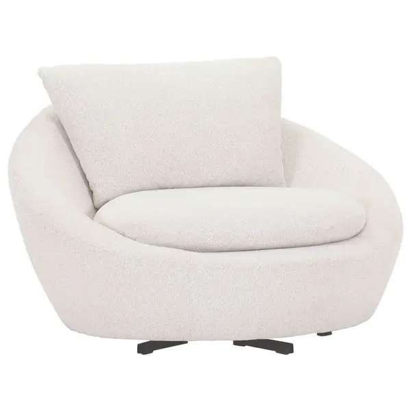 Stylife KŘESLO, textil, krémová