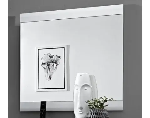 Zrkadlo Funny, biele%