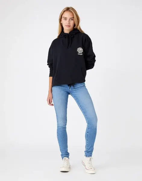 Dámské rifle WRANGLER W27H4741G HIGH RISE SKINNY RIVER Velikost: 28/30