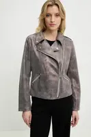 Křivák Answear.LAB šedá barva, přechodná