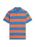 TOMMY HILFIGER Tričko  kráľovská modrá / oranžová