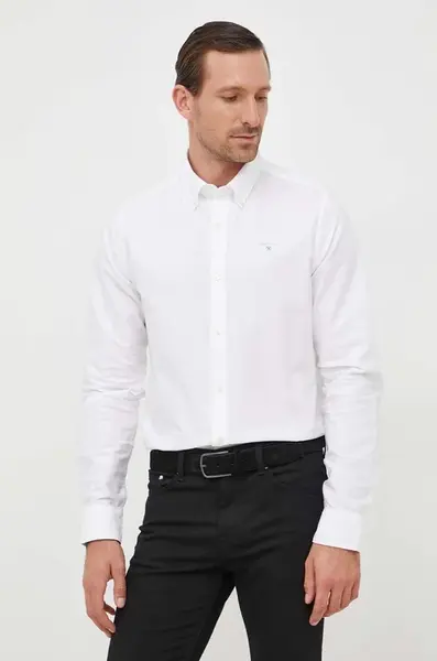 Barbour košile pánská bavlněná OXTOWN