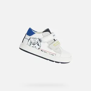 Bílé chlapecké tenisky Geox Biglia Boy