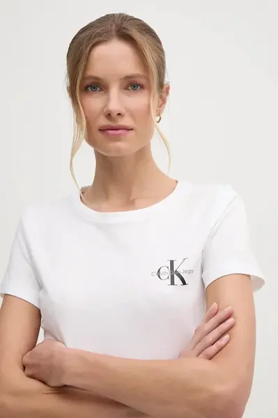 Bavlněné tričko Calvin Klein Jeans 2-pack