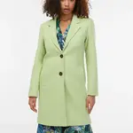 Orsay Světle zelený dámský kabát - Dámské