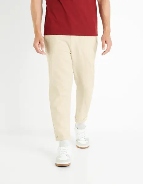 Celio Lněné kalhoty Dolinco - Pánské