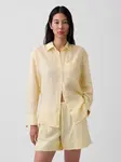 GAP oversized ľanová košeľa