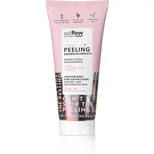 so!flow Moisturizing Face Peeling čisticí tělový peeling 75 ml