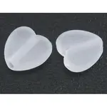 Frosted Transparent Acrylic Beads