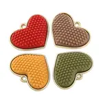 Spray Painted Alloy Pendants