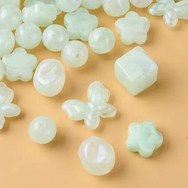 Opaque Acrylic Beads