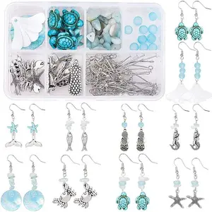 DIY Ocean Theme Earring Making