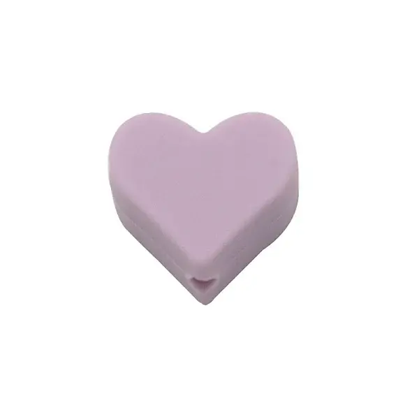 Heart Food Grade Eco-Friendly Silicone Beads