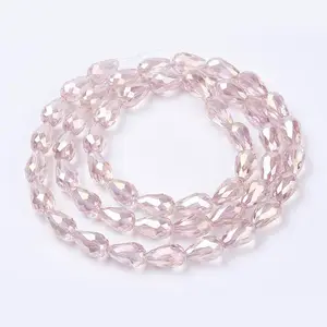 Electroplate Glass Beads Strands