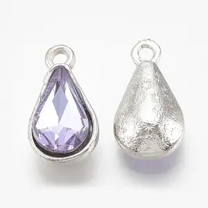 Alloy Glass Pendants