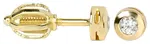 Soliter Zlaté náušnice s krystaly 236 001 00634