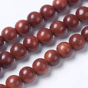 Natural Wood Beads Strands
