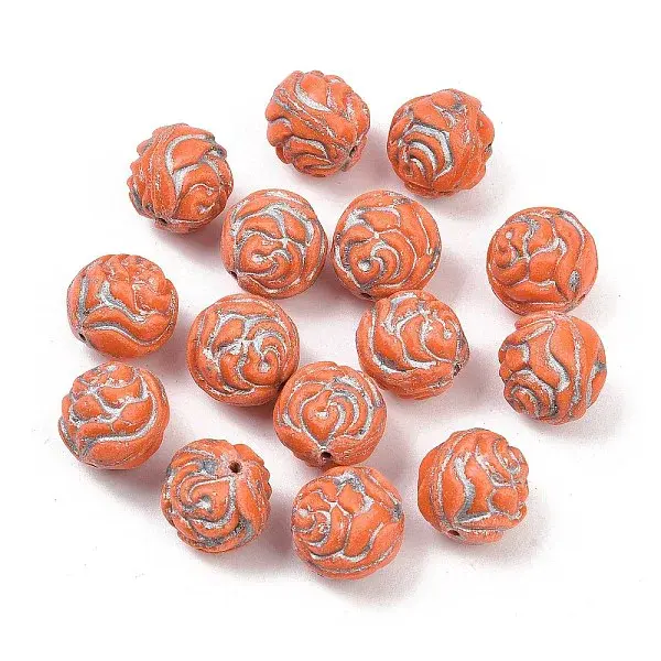 Czech Pressed Glass Beads