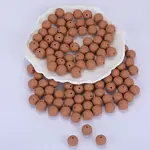 Round Silicone Focal Beads