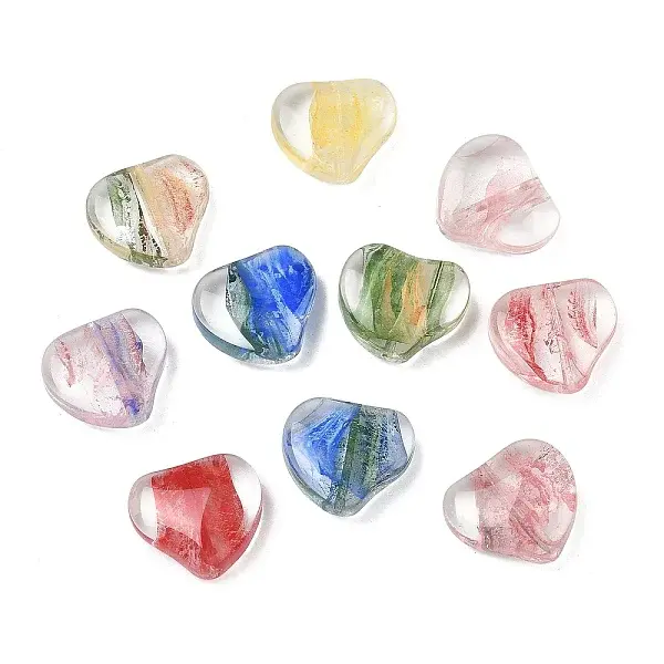 Center Dyed Glass Beads