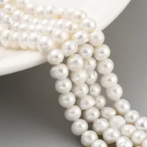 Natural Cultured Freshwater Pearl Beads Strands
