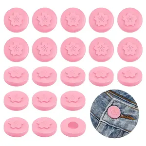 Silicone Button Covers for Jeans