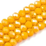 Electroplate Glass Beads Strands